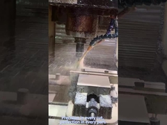 met bewerkingsmateriaal voor CNC-bewerking