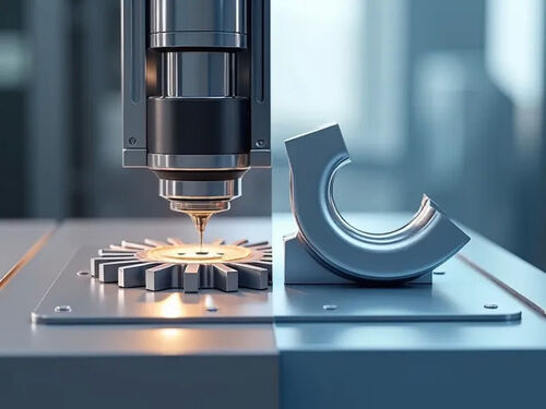 Laatste bedrijf blog Over Stempelen versus machinale efficiëntie versus precisie bij het vormen van metaal