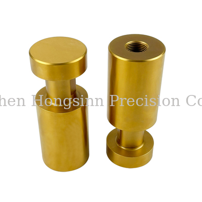 Goede prijs Precision CNC Lathe Parts with +/-0.005mm Tolerance and Customized Color Anodizing Surface Treatment Online